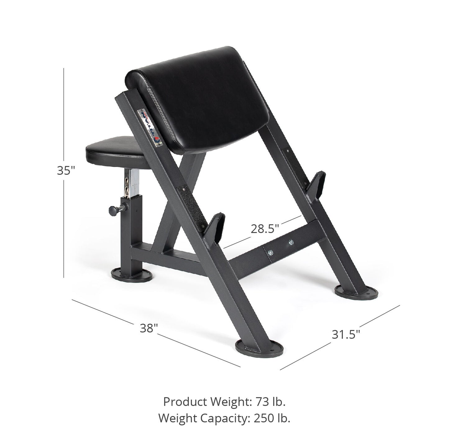 SCRATCH AND DENT - Preacher Curl Bench V2 - FINAL SALE - view 10