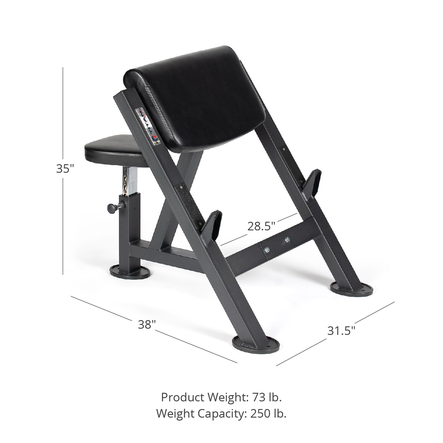 SCRATCH AND DENT - Preacher Curl Bench V2 - FINAL SALE