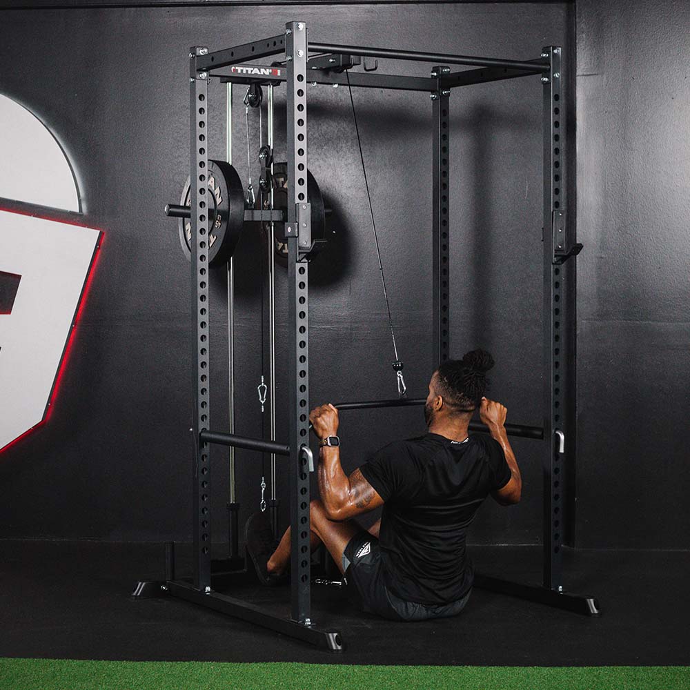 T-2 Series Lat Tower Power Rack Attachment | 71" - view 2