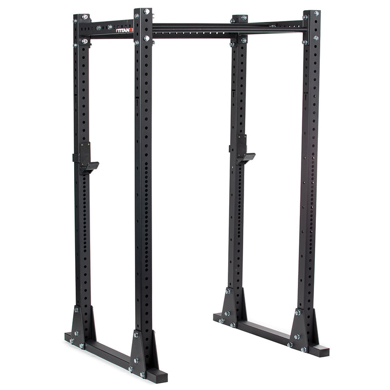 X-3 Series Flat Foot Power Rack | 82in / No Weight Plate Holders