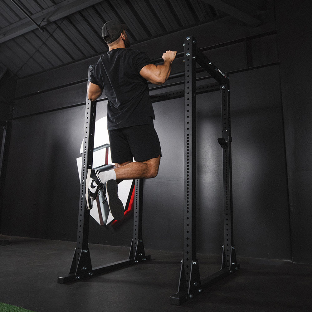 X-3 Series Flat Foot Power Rack | 82in / No Weight Plate Holders - view 6