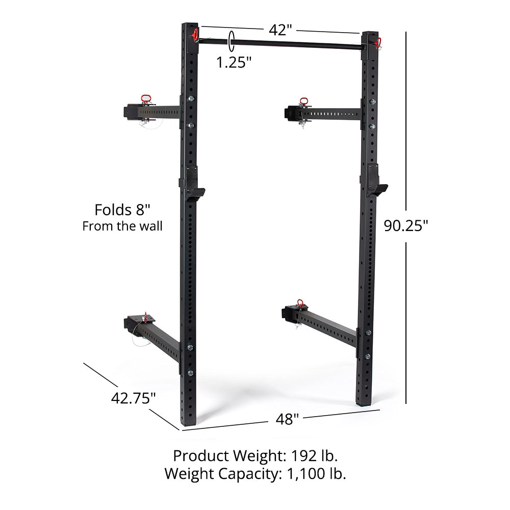 X-3 Series Folding Power Rack | 90" / 41" - view 4
