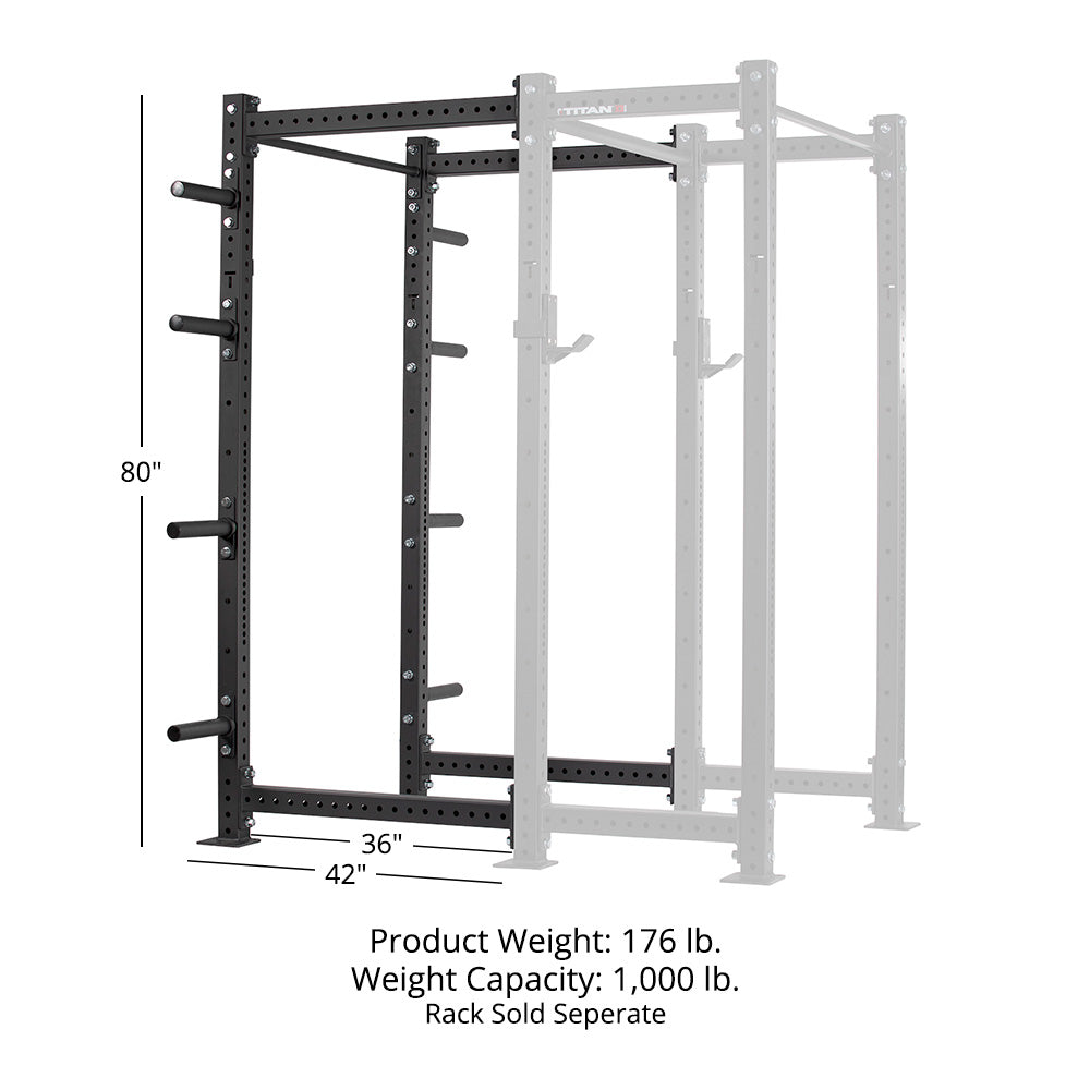 X-3 Series Bolt Down Extension Kit | Black / 80" / 36" - view 14