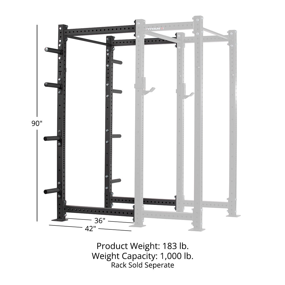 X-3 Series Bolt Down Extension Kit | Black / 90" / 36" - view 28