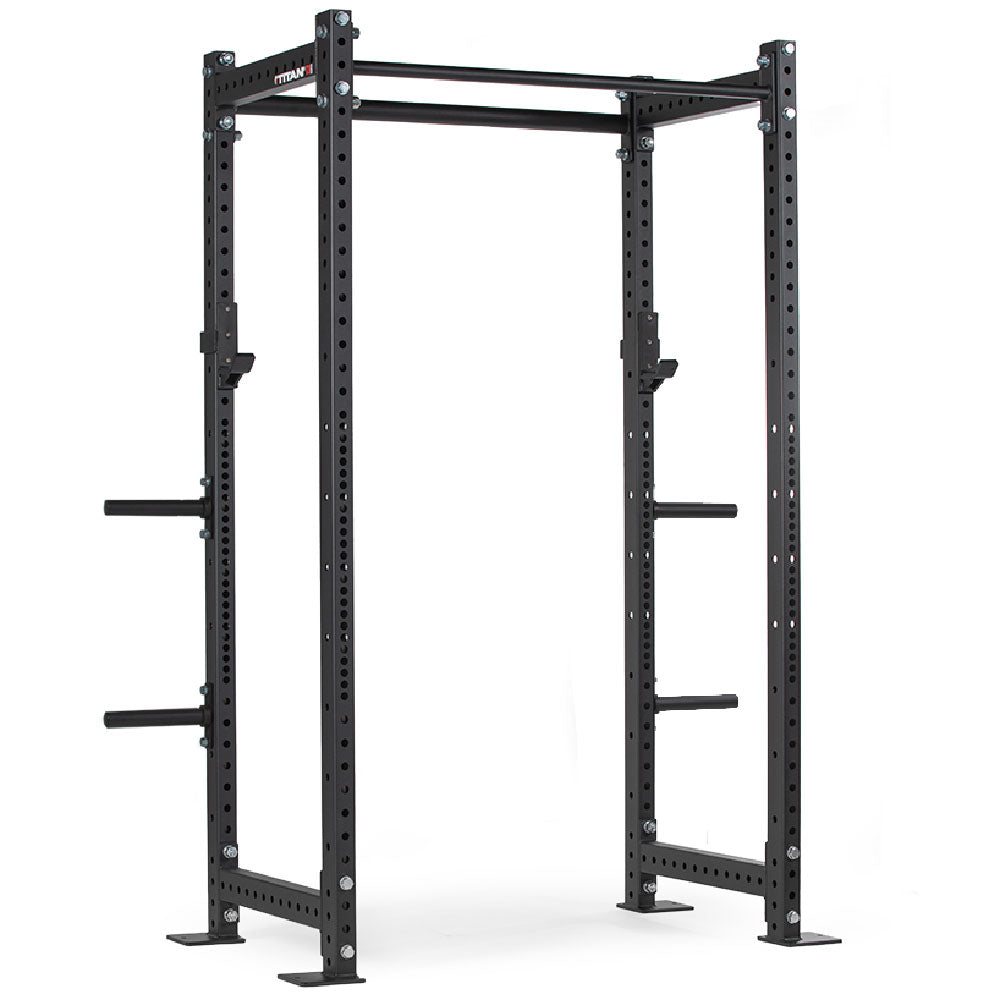 T-3 Series Power Rack | Black / 4 Pack Weight Plate Holders - view 1