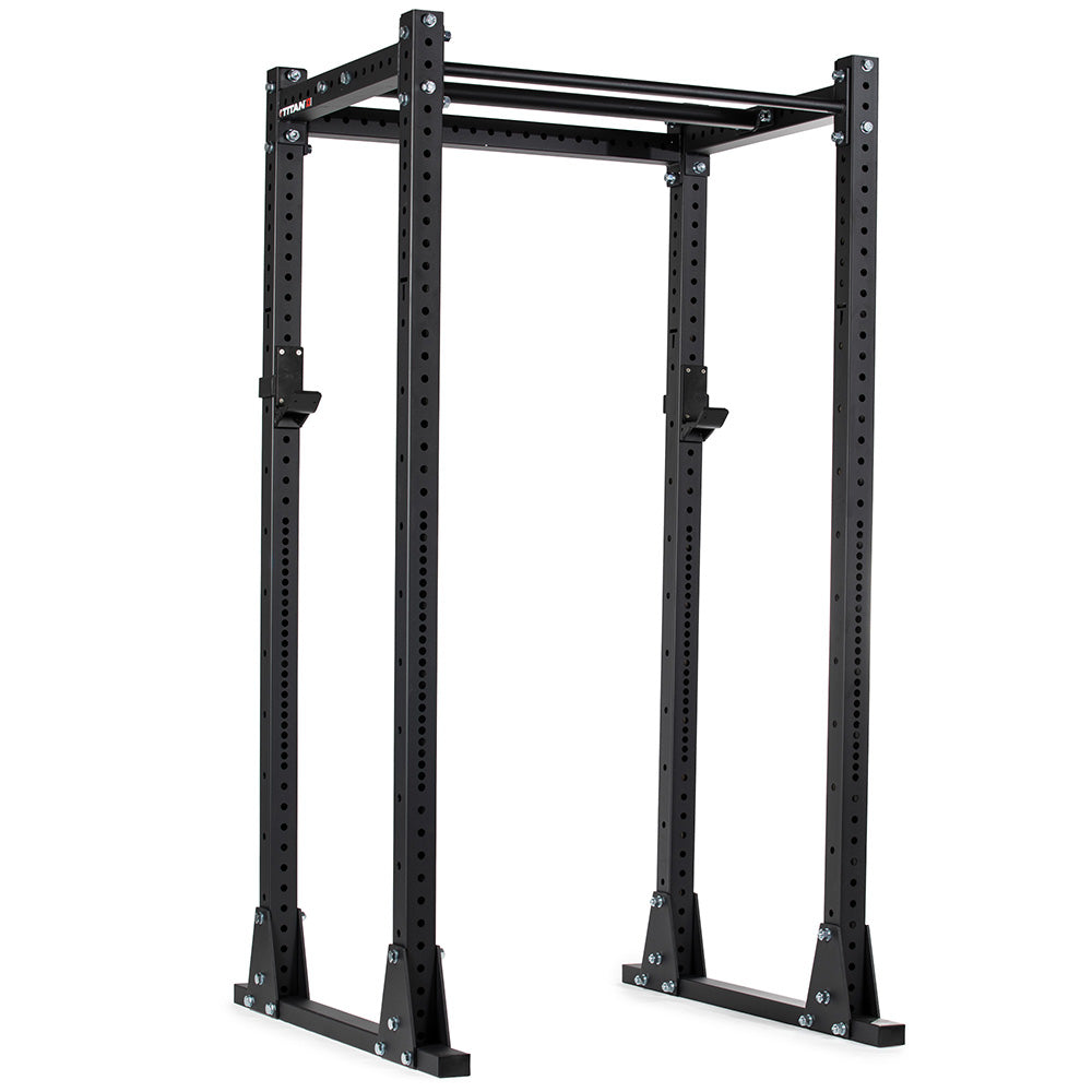X-3 Series Flat Foot Power Rack | 91in / 4 Pack Weight Plate Holders - view 31