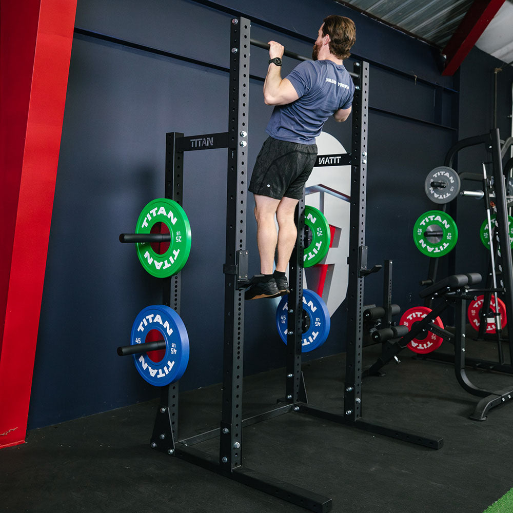 X-3 Series Half Rack Conversion Kit | 4 Pack Weight Plate Holders - view 13