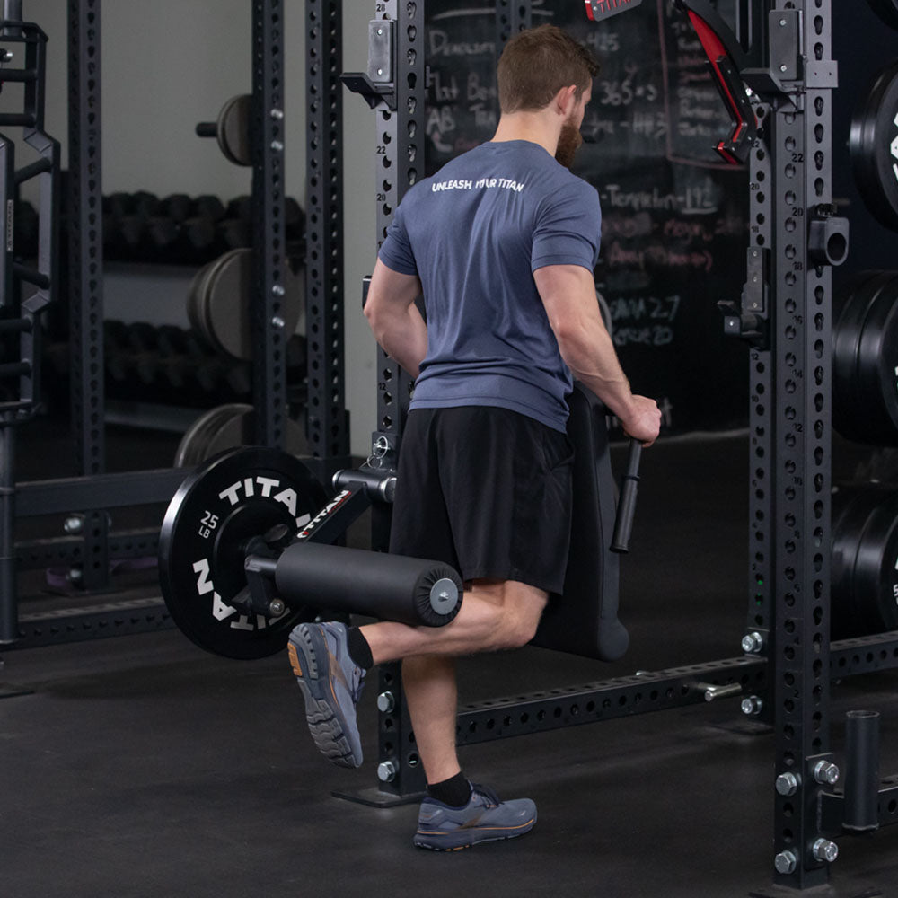 TITAN Series Rack Mounted Leg Curl and Extension - view 6