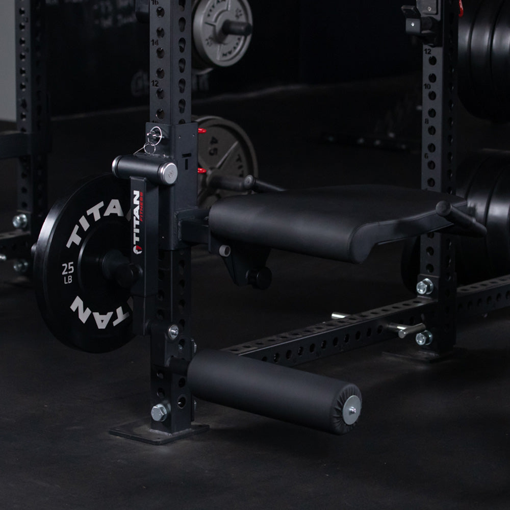 TITAN Series Rack Mounted Leg Curl and Extension - view 4