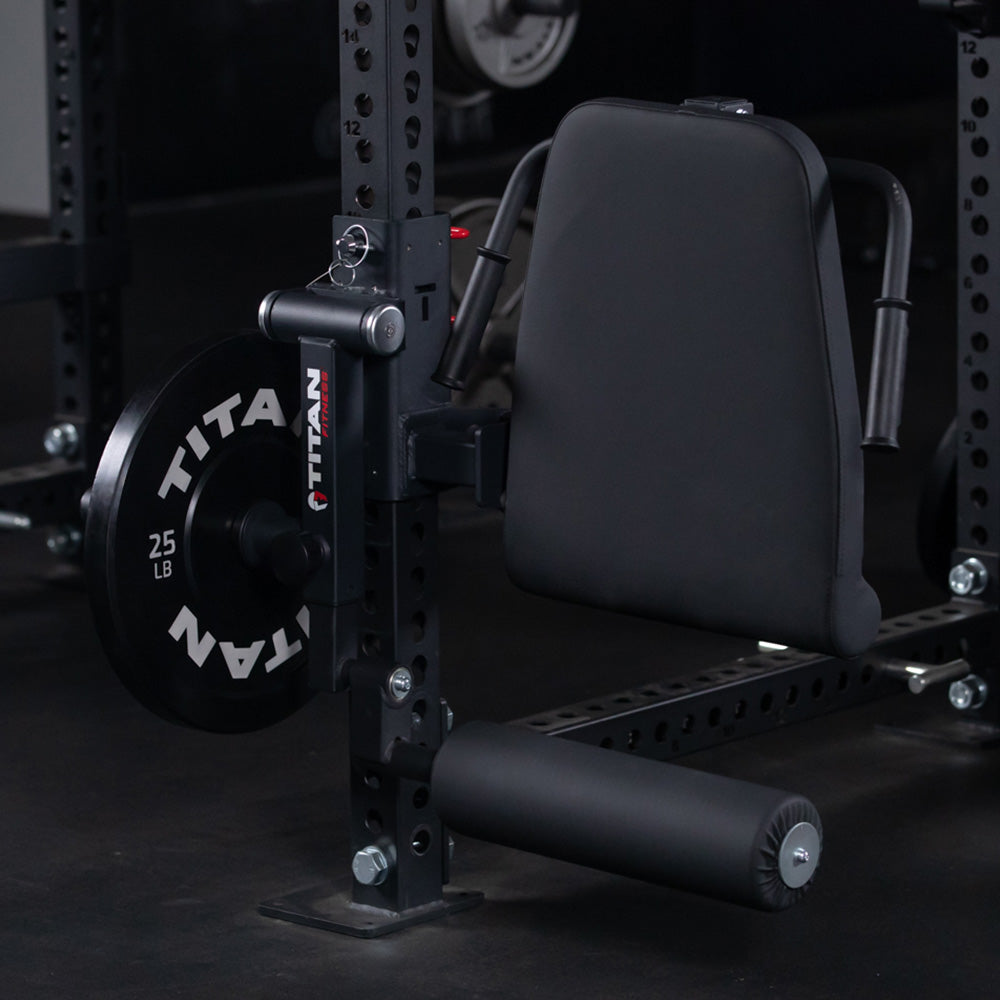 TITAN Series Rack Mounted Leg Curl and Extension - view 3