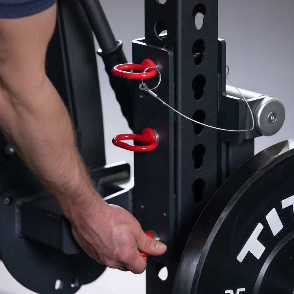 TITAN Series Rack Mounted Leg Curl and Extension - view 9