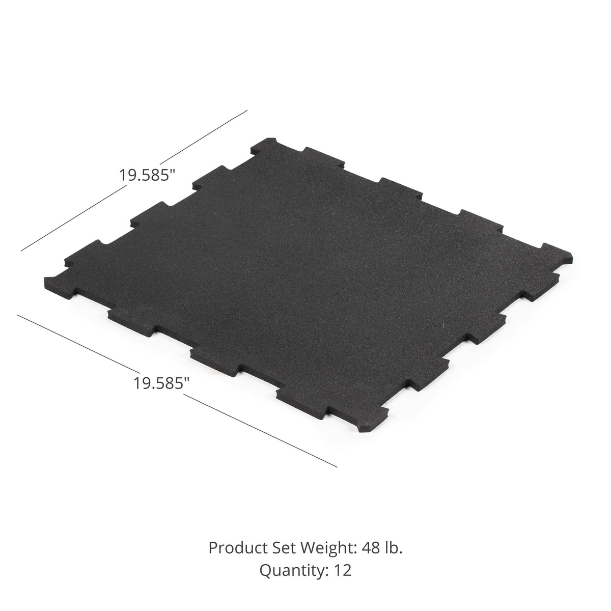 SCRATCH AND DENT - 12 PK Interlocking Tile Flooring - FINAL SALE