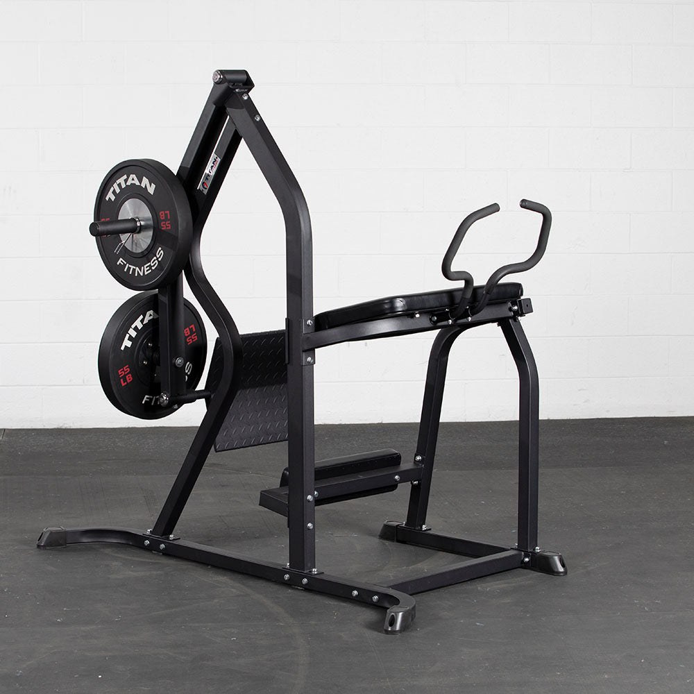 Plate-Loaded Kickback Glute Machine