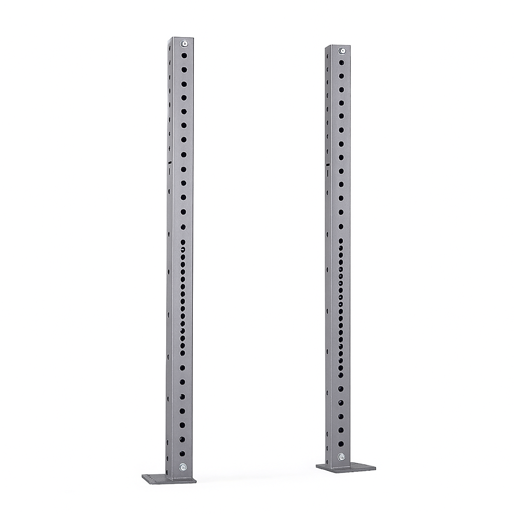 Scratch and Dent, X-3 Series Silver Bolt Down Uprights | 2 Pack - view 1