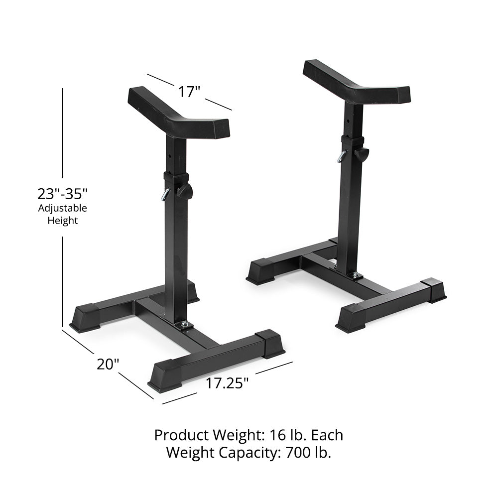 Independent Bench Press Spotter Stands - view 8