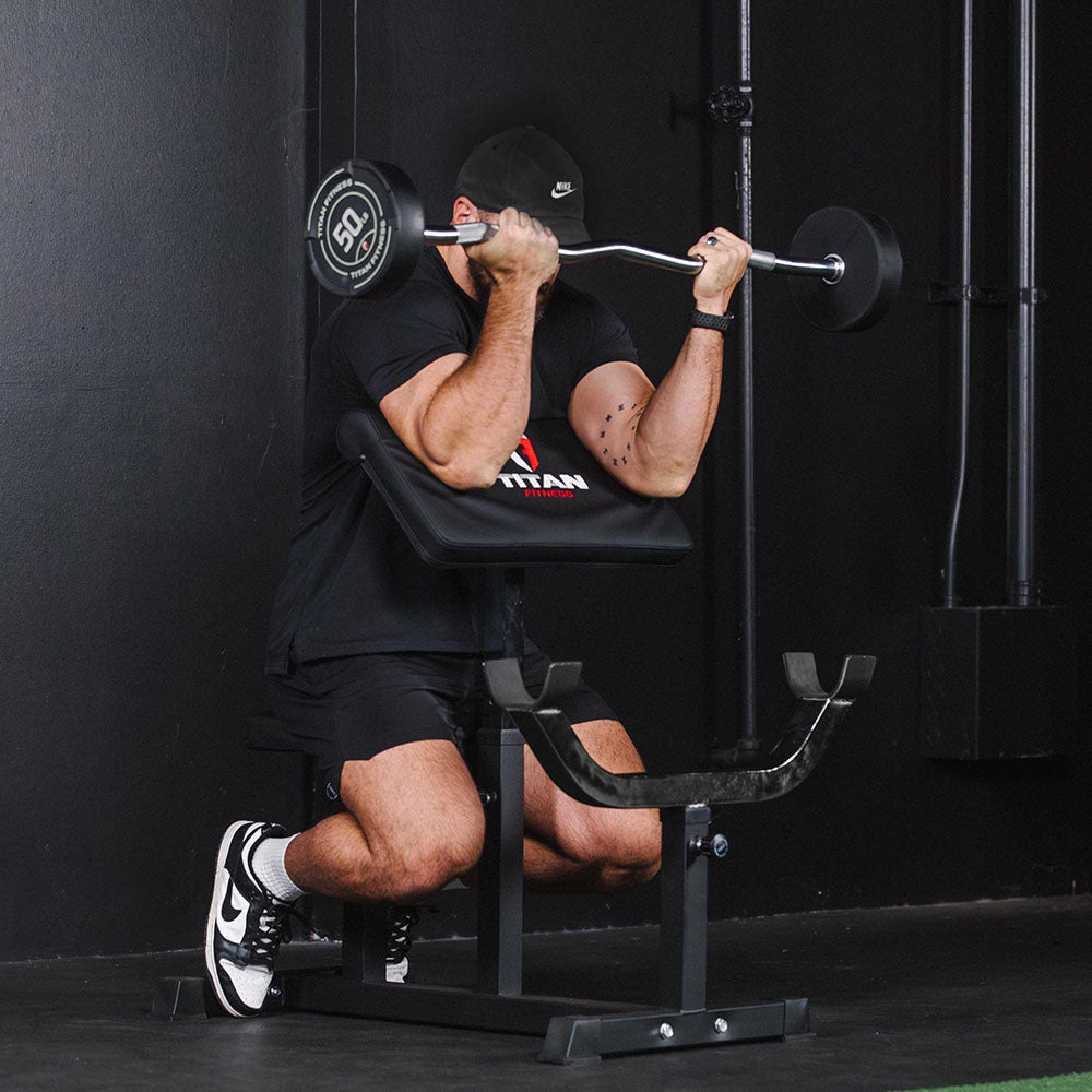 Preacher Curl Station - view 9