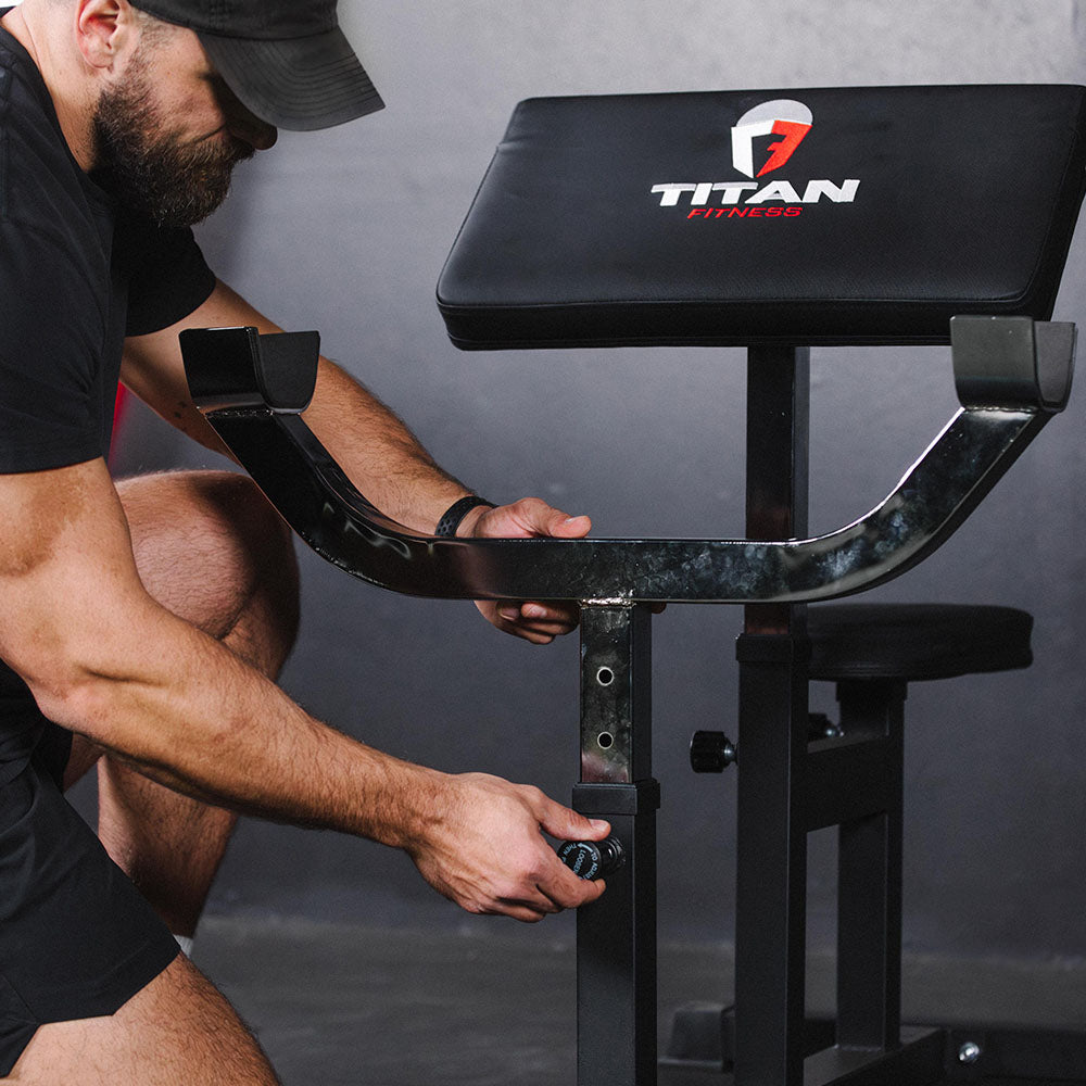 Preacher Curl Station - view 6