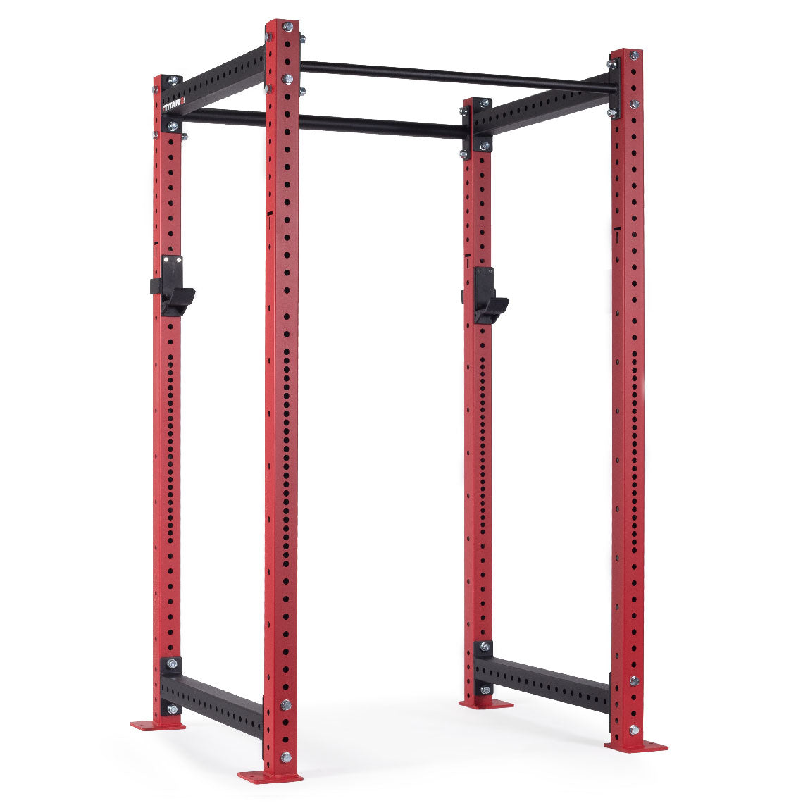 X-3 Series Bolt-Down Power Rack | Red / No Weight Plate Holders - view 22