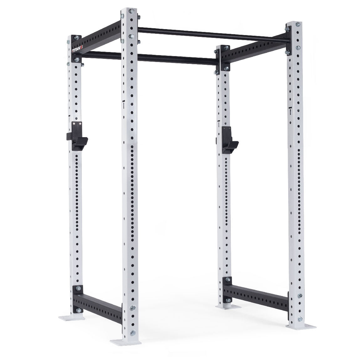 X-3 Series Bolt-Down Power Rack | White / No Weight Plate Holders - view 36