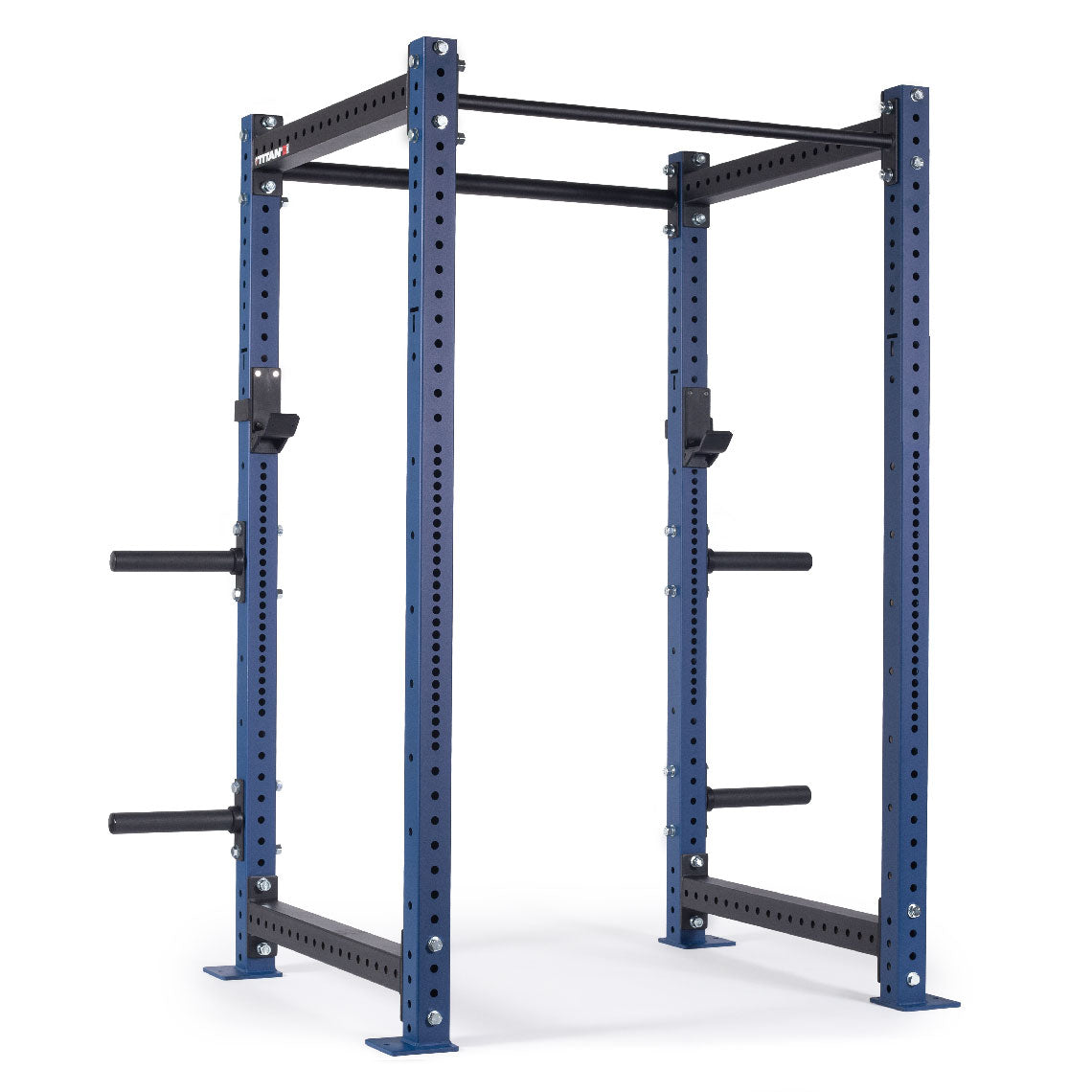 X-3 Series Bolt-Down Power Rack | Navy / 4 Pack Weight Plate Holders - view 51