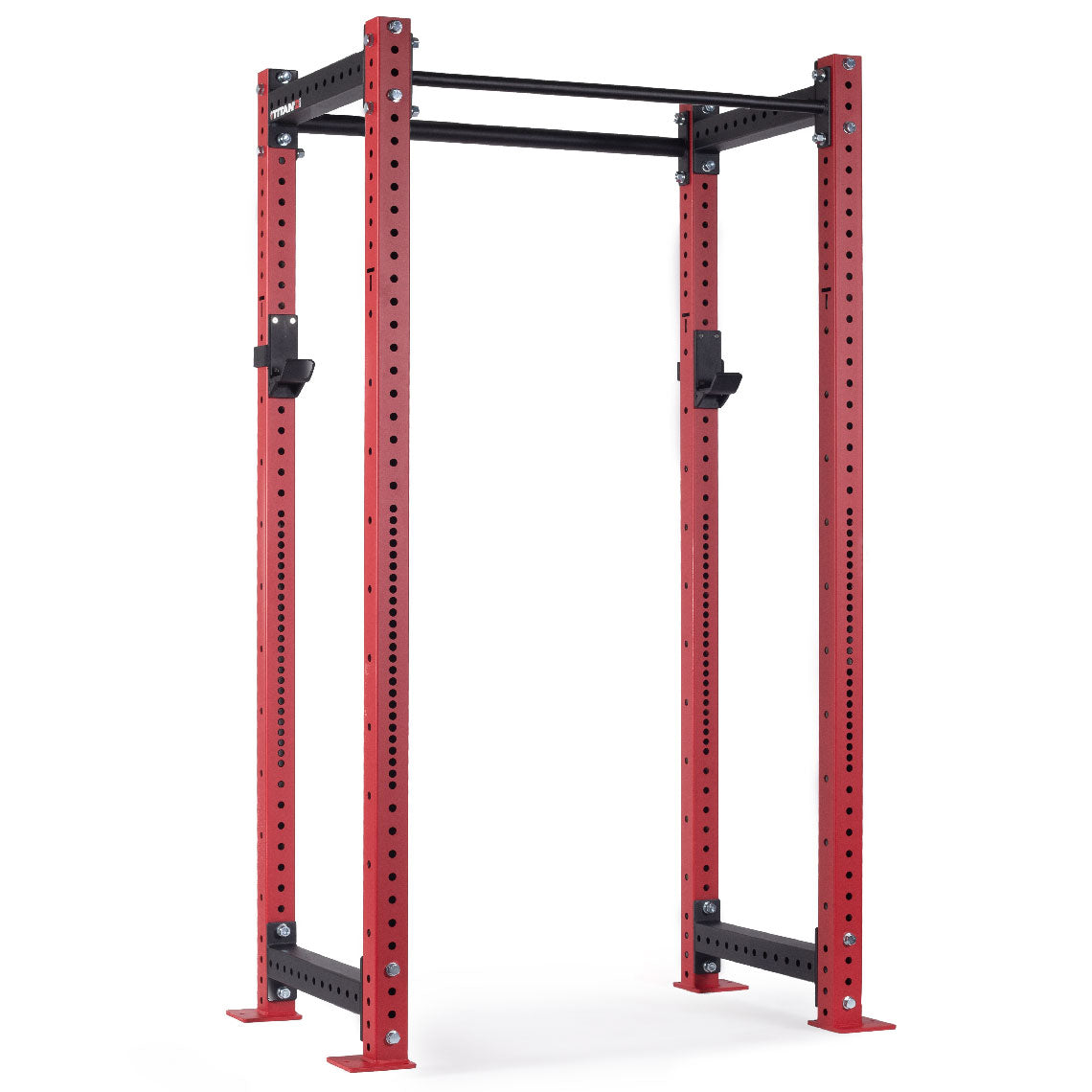 X-3 Series Bolt-Down Power Rack | Red / No Weight Plate Holders - view 22