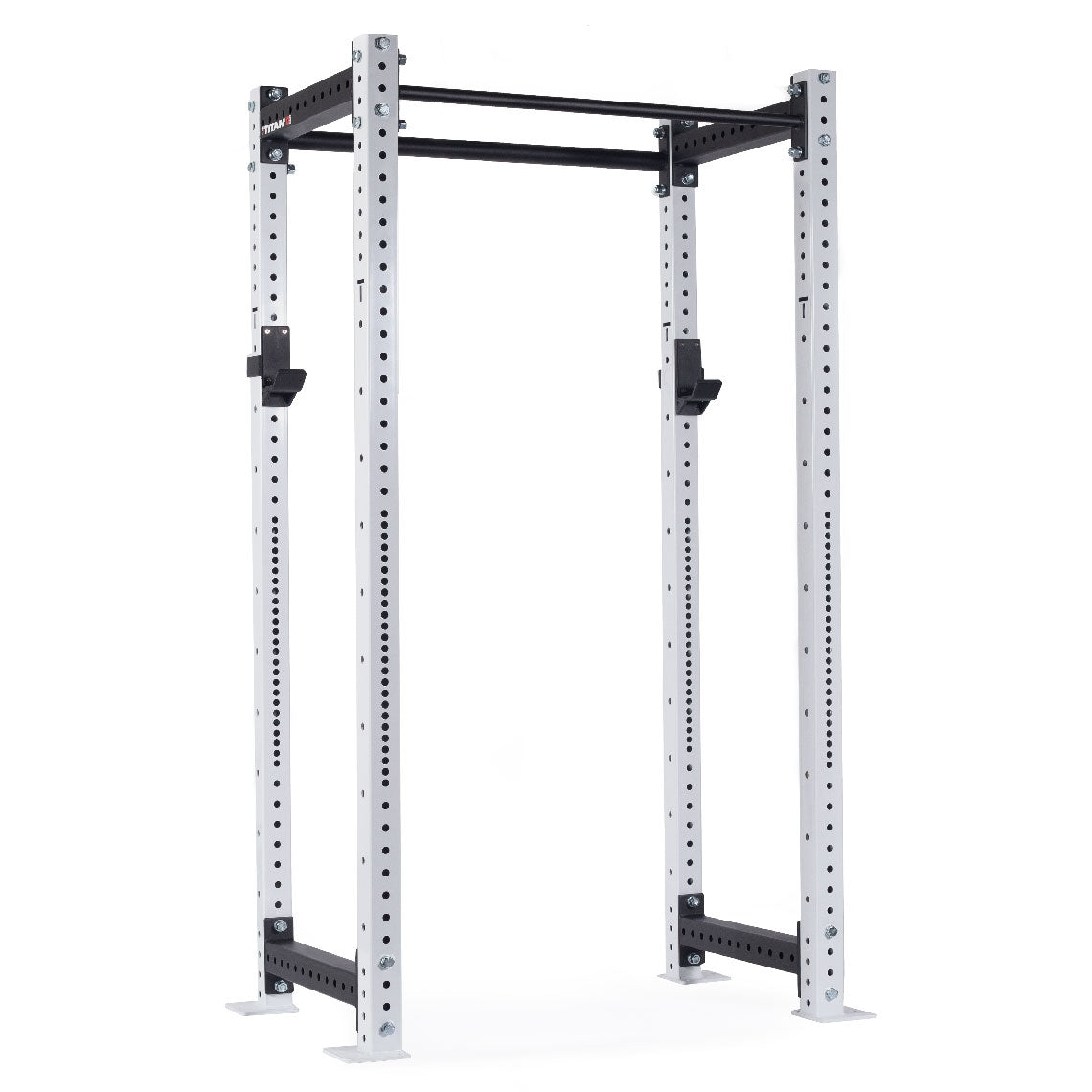 X-3 Series Bolt-Down Power Rack | White / No Weight Plate Holders - view 36