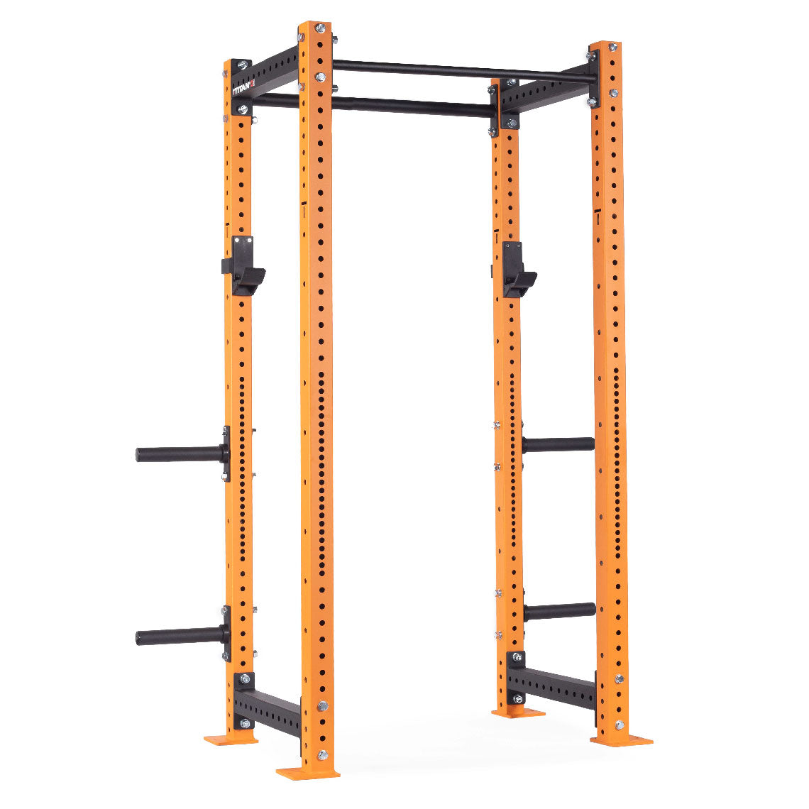 X-3 Series Bolt-Down Power Rack | Orange / 4 Pack Weight Plate Holders - view 59