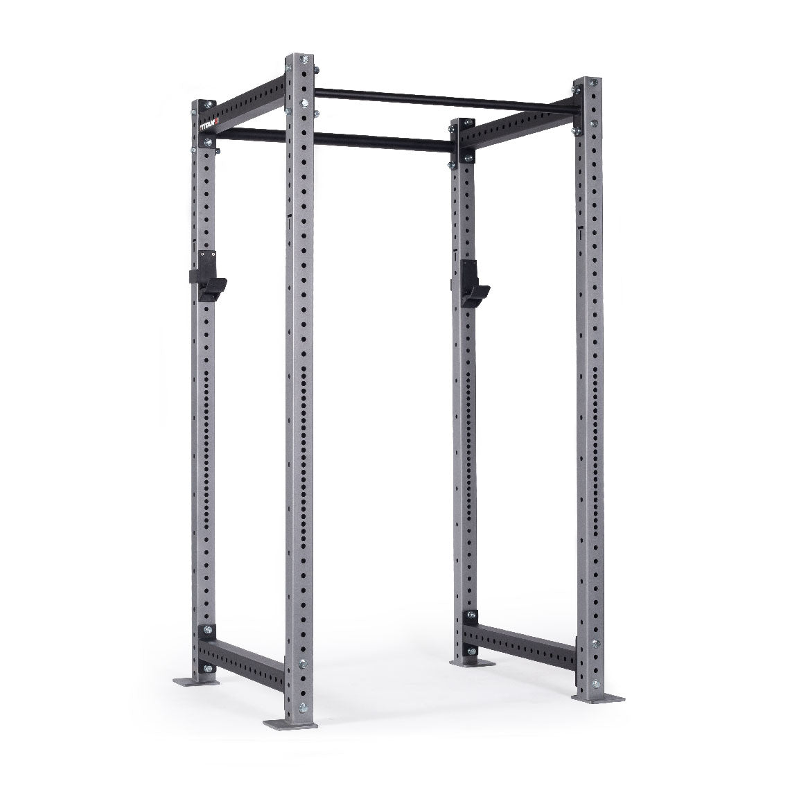 X-3 Series Bolt-Down Power Rack | Silver / No Weight Plate Holders - view 29