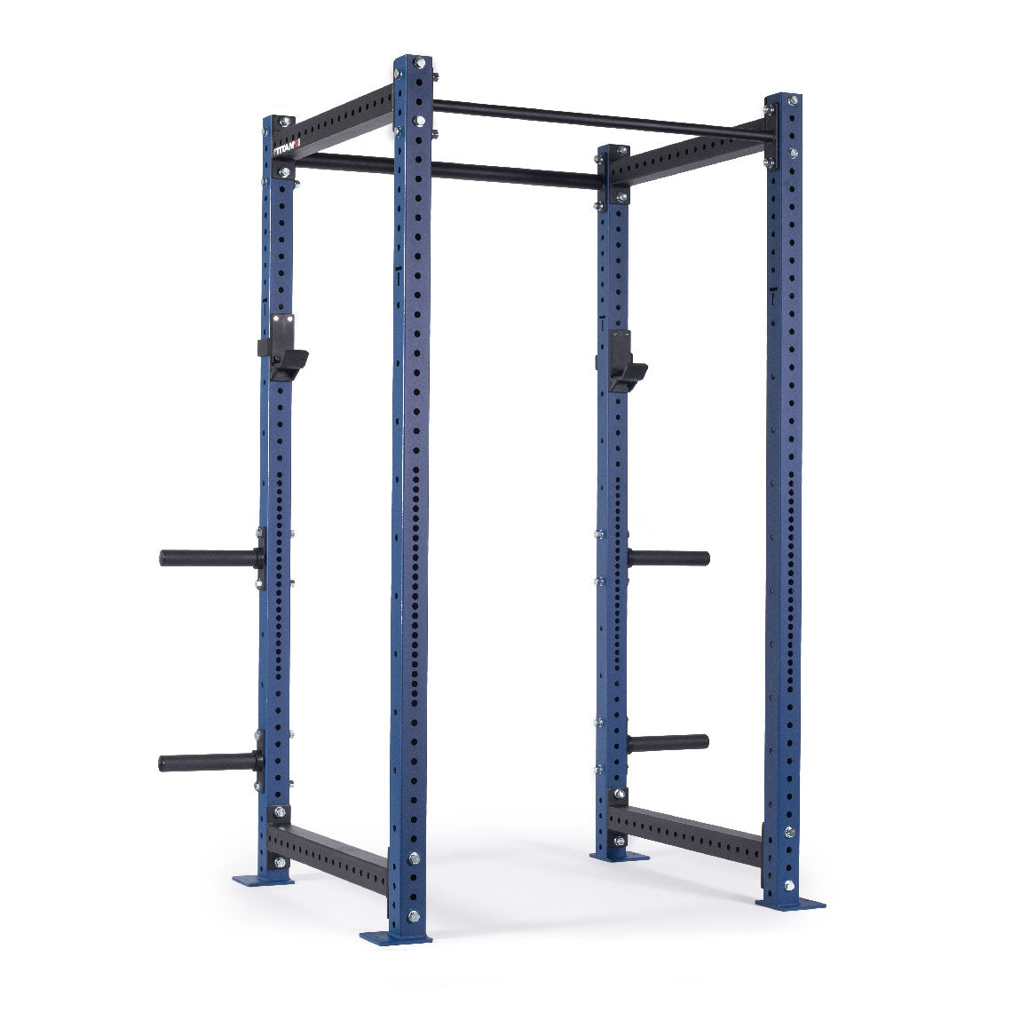 X-3 Series Bolt-Down Power Rack | Navy / 4 Pack Weight Plate Holders - view 51