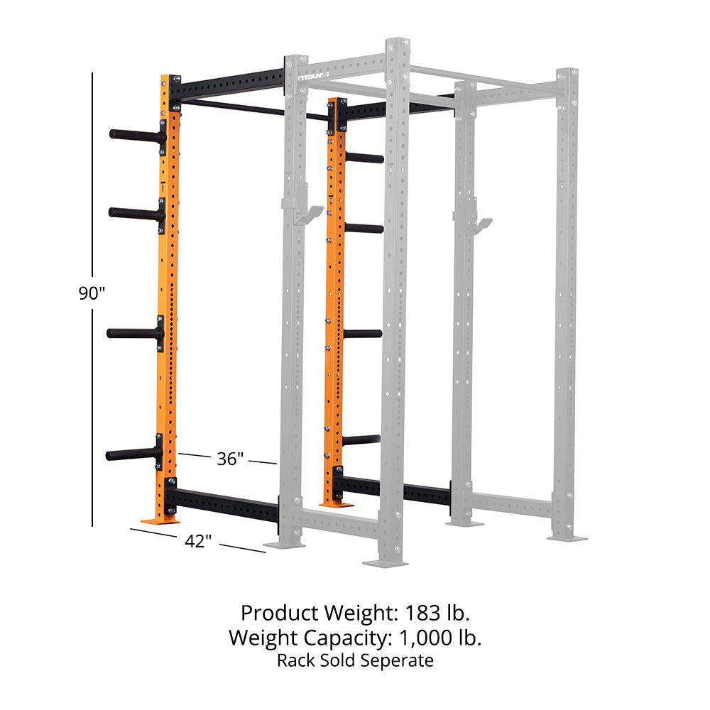 X-3 Series Bolt Down Extension Kit | Orange / 90" / 36" - view 76