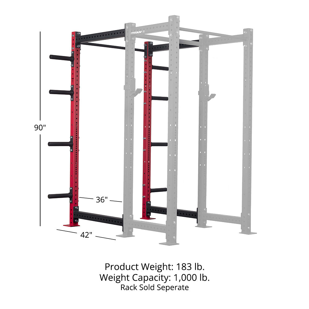X-3 Series Bolt Down Extension Kit | Red / 90" / 36"