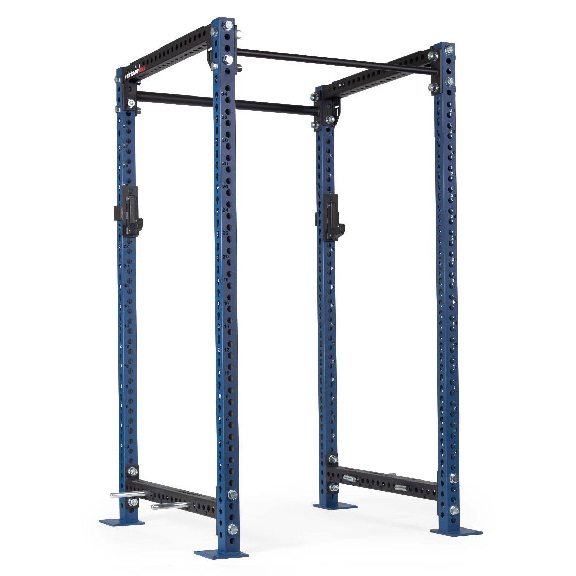 TITAN Series Power Rack | Navy / 2” Fat Pull-Up Bar / Sandwich J-Hooks - view 37