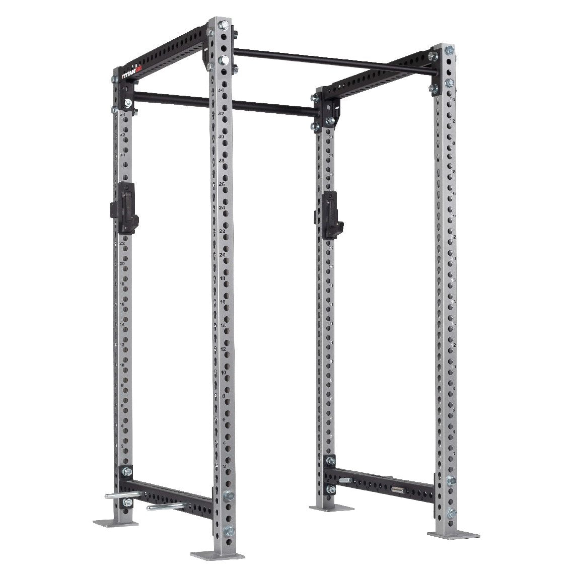 TITAN Series Power Rack | Silver / 2” Fat Pull-Up Bar / Sandwich J-Hooks - view 55