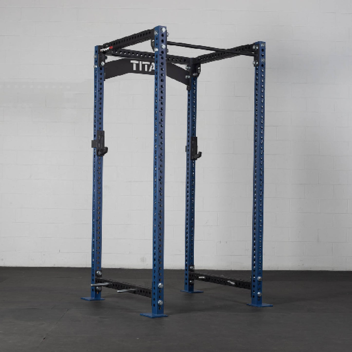 TITAN Series Power Rack - Included: (2) Sandwich J-Hooks with UHMW Plastic | Navy / Crossmember Nameplate / Sandwich J-Hooks - view 147