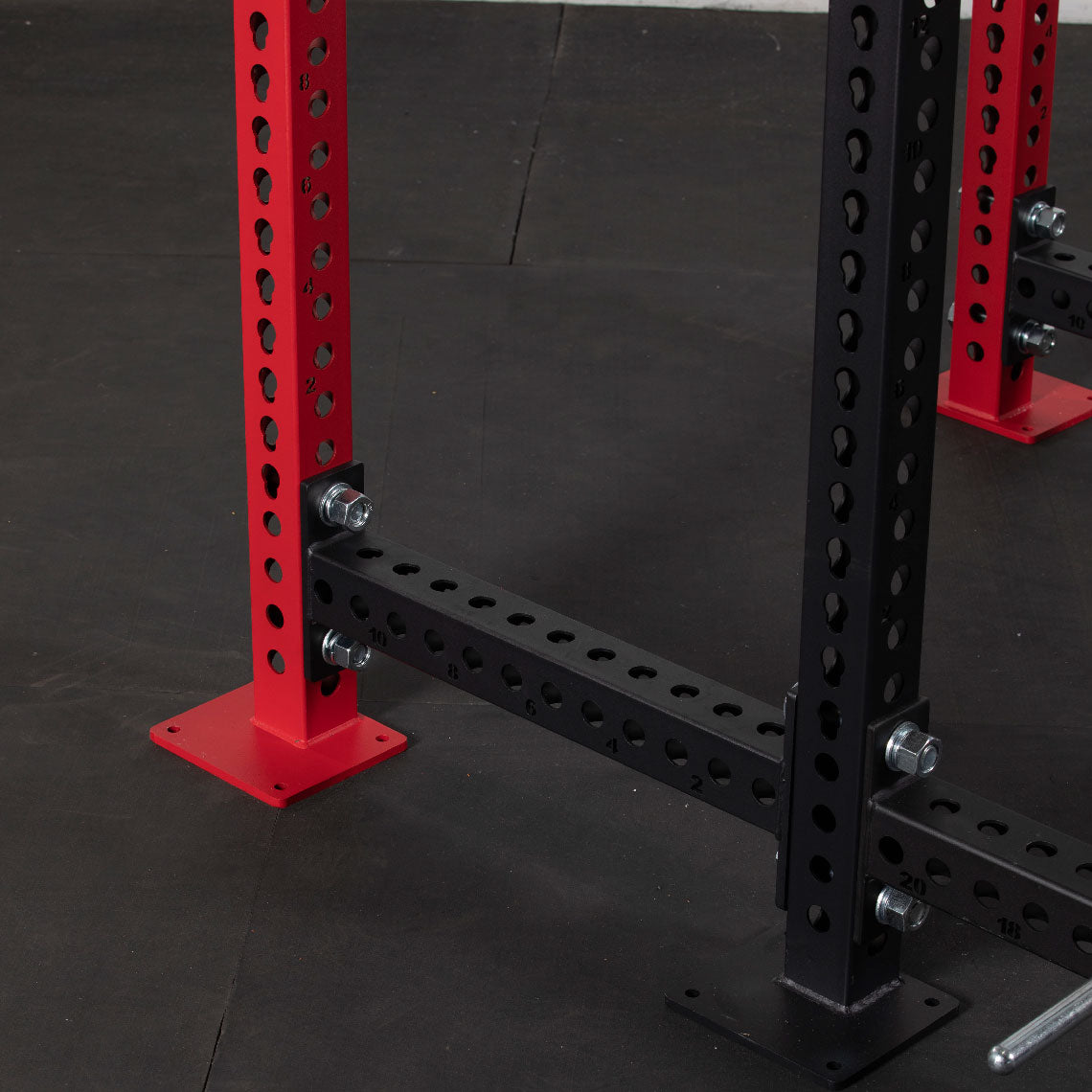 TITAN Series 24" Extension Kit - Extension Color: Red - Extension Height: 90" - Crossmember: None | Red / 90" / None