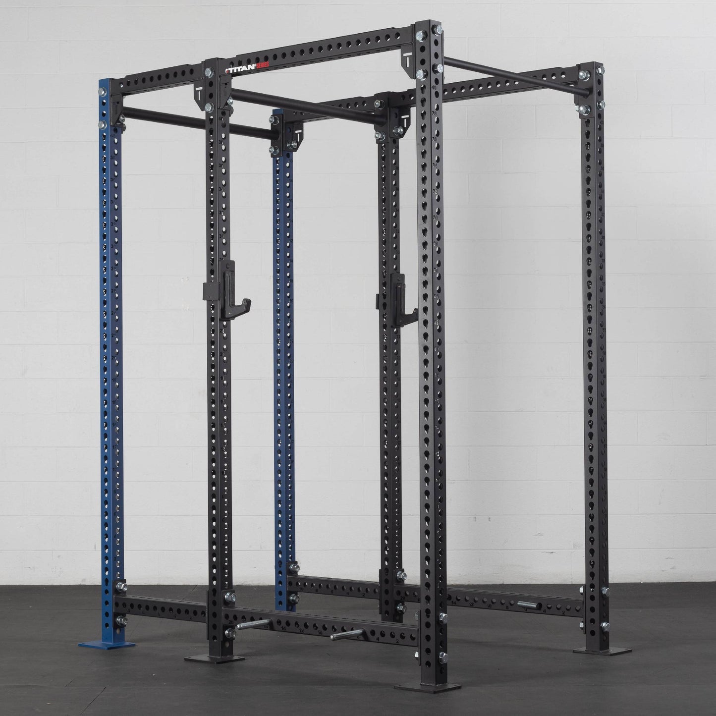 TITAN Series 24" Extension Kit - Extension Color: Navy - Extension Height: 90" - Crossmember: 2" Fat Pull-Up Bar | Navy / 90" / 2" Fat Pull-Up Bar - view 50