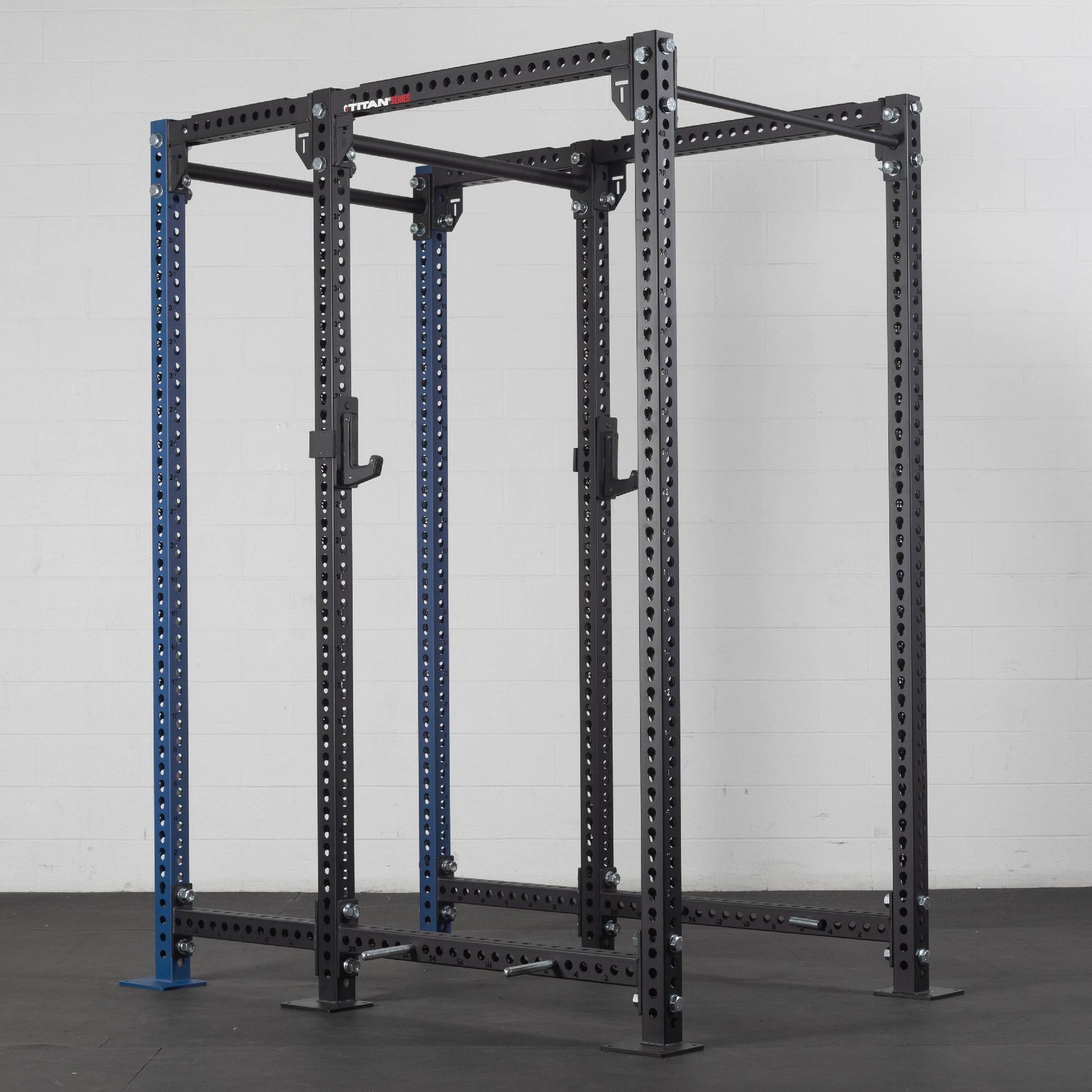 TITAN Series 24" Extension Kit - Extension Color: Navy - Extension Height: 90" - Crossmember: 2" Fat Pull-Up Bar | Navy / 90" / 2" Fat Pull-Up Bar