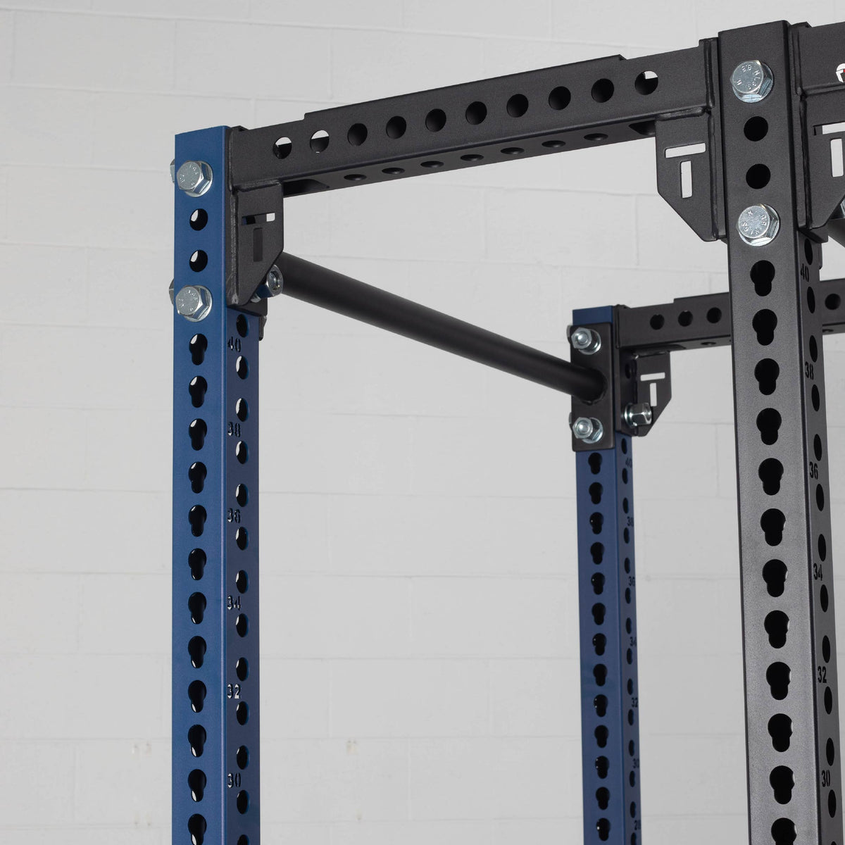 TITAN Series 24" Extension Kit - Extension Color: Navy - Extension Height: 90" - Crossmember: 2" Fat Pull-Up Bar | Navy / 90" / 2" Fat Pull-Up Bar