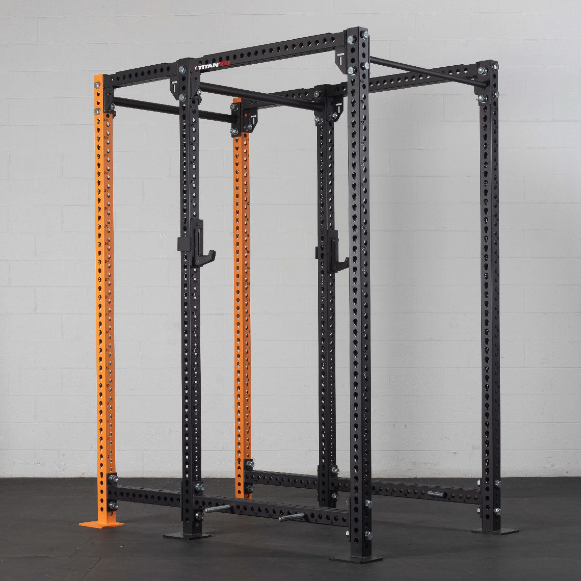TITAN Series 24" Extension Kit - Extension Color: Orange - Extension Height: 90" - Crossmember: 2" Fat Pull-Up Bar | Orange / 90" / 2" Fat Pull-Up Bar - view 2
