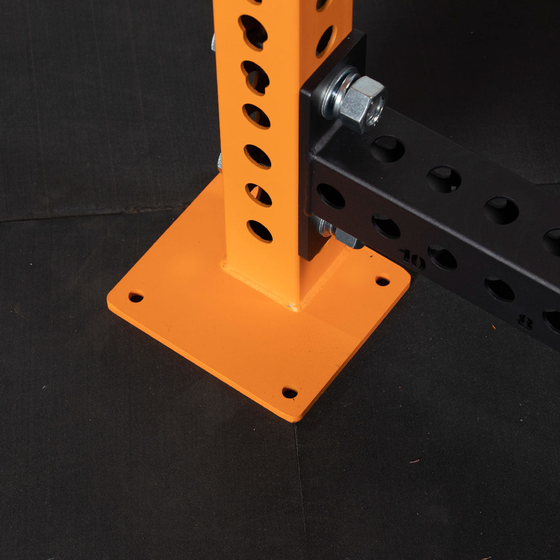 TITAN Series 24" Extension Kit - Extension Color: Orange - Extension Height: 90" - Crossmember: 2" Fat Pull-Up Bar | Orange / 90" / 2" Fat Pull-Up Bar - view 6
