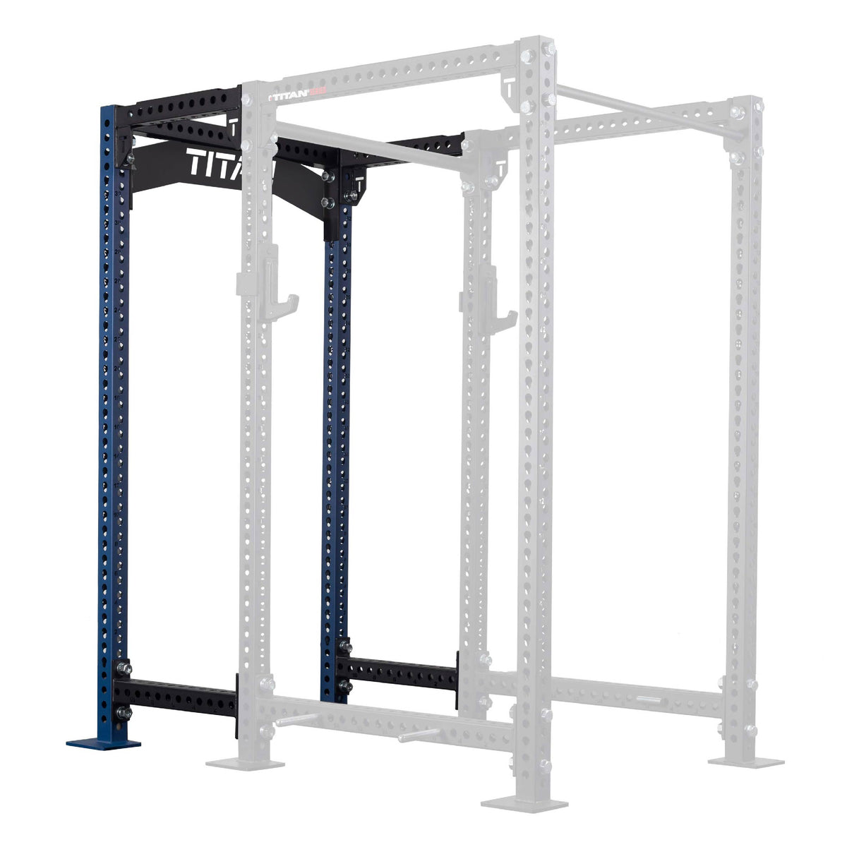 TITAN Series 24" Extension Kit - Extension Color: Navy - Extension Height: 90" - Crossmember: Crossmember Nameplate | Navy / 90" / Crossmember Nameplate - view 55