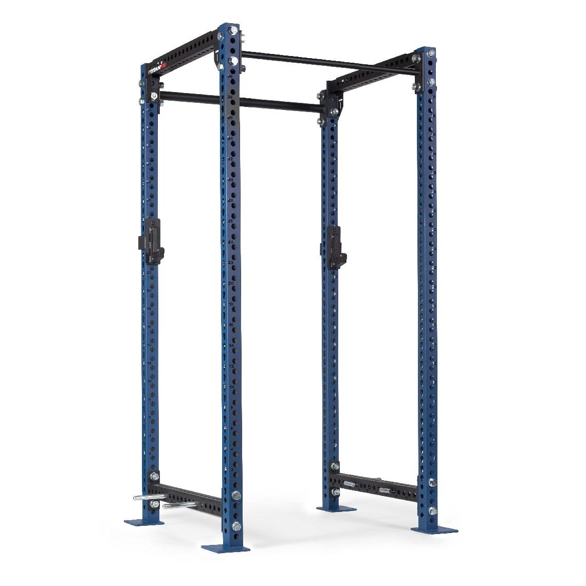 TITAN Series Power Rack | Navy / 2” Fat Pull-Up Bar / Sandwich J-Hooks - view 37