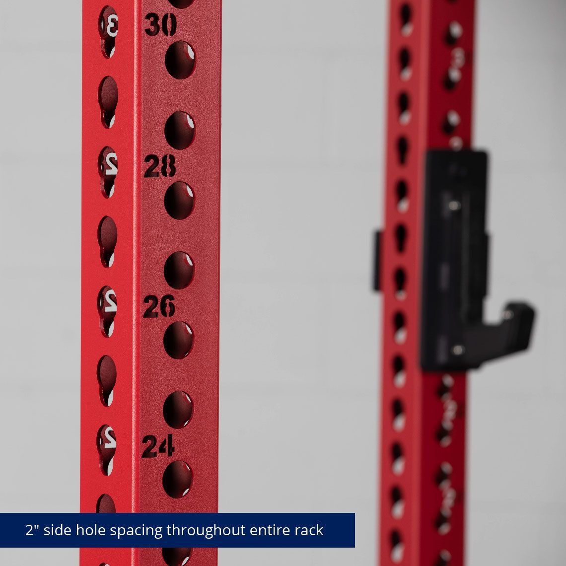SCRATCH AND DENT - TITAN Series 100" Uprights - Red - FINAL SALE