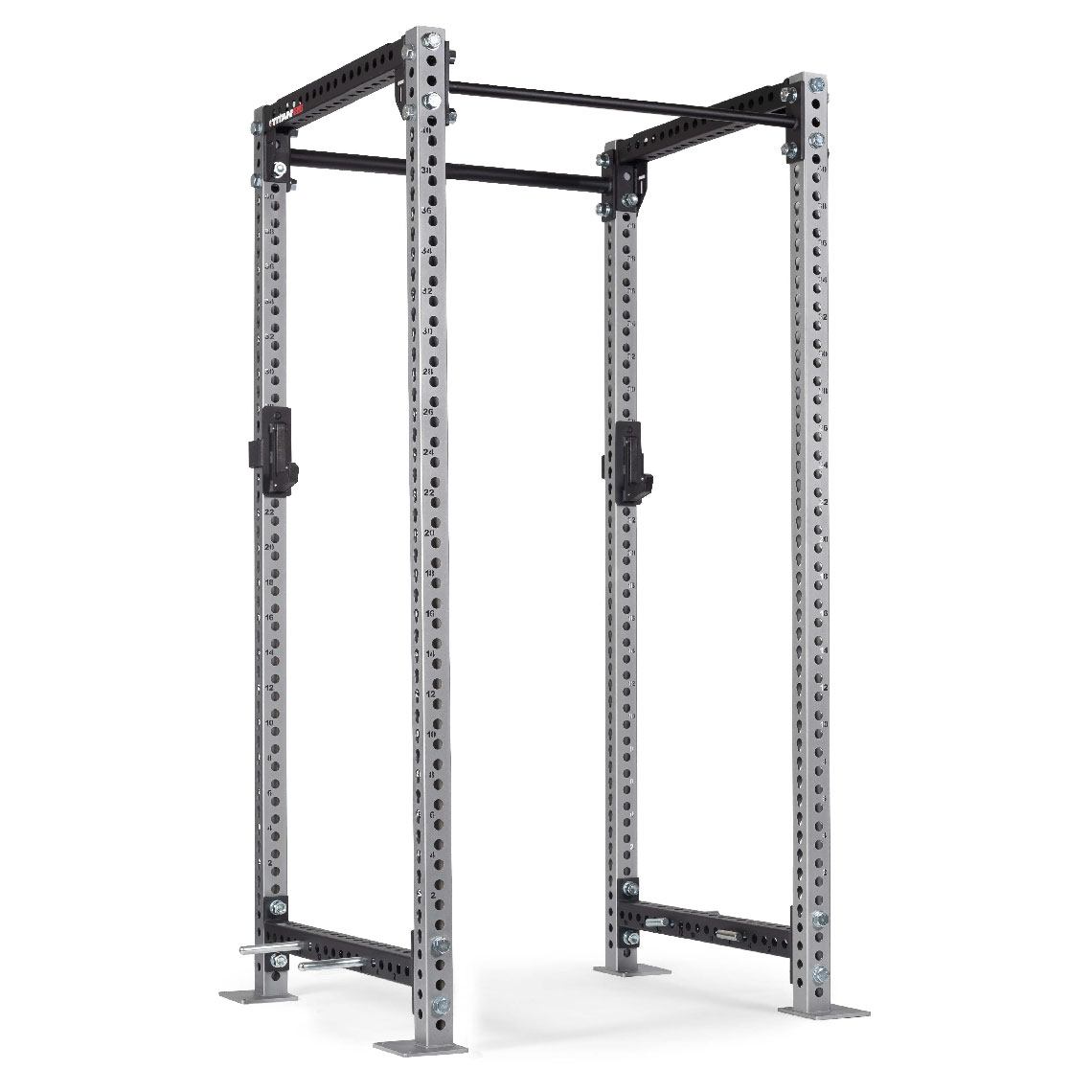TITAN Series Power Rack | Silver / 2” Fat Pull-Up Bar / Sandwich J-Hooks - view 55