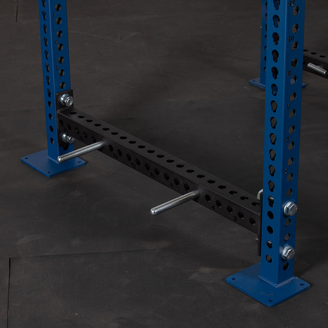 TITAN Series Power Rack - Included: (4) Band Pegs | Navy / 2” Fat Pull-Up Bar / Sandwich J-Hooks - view 41