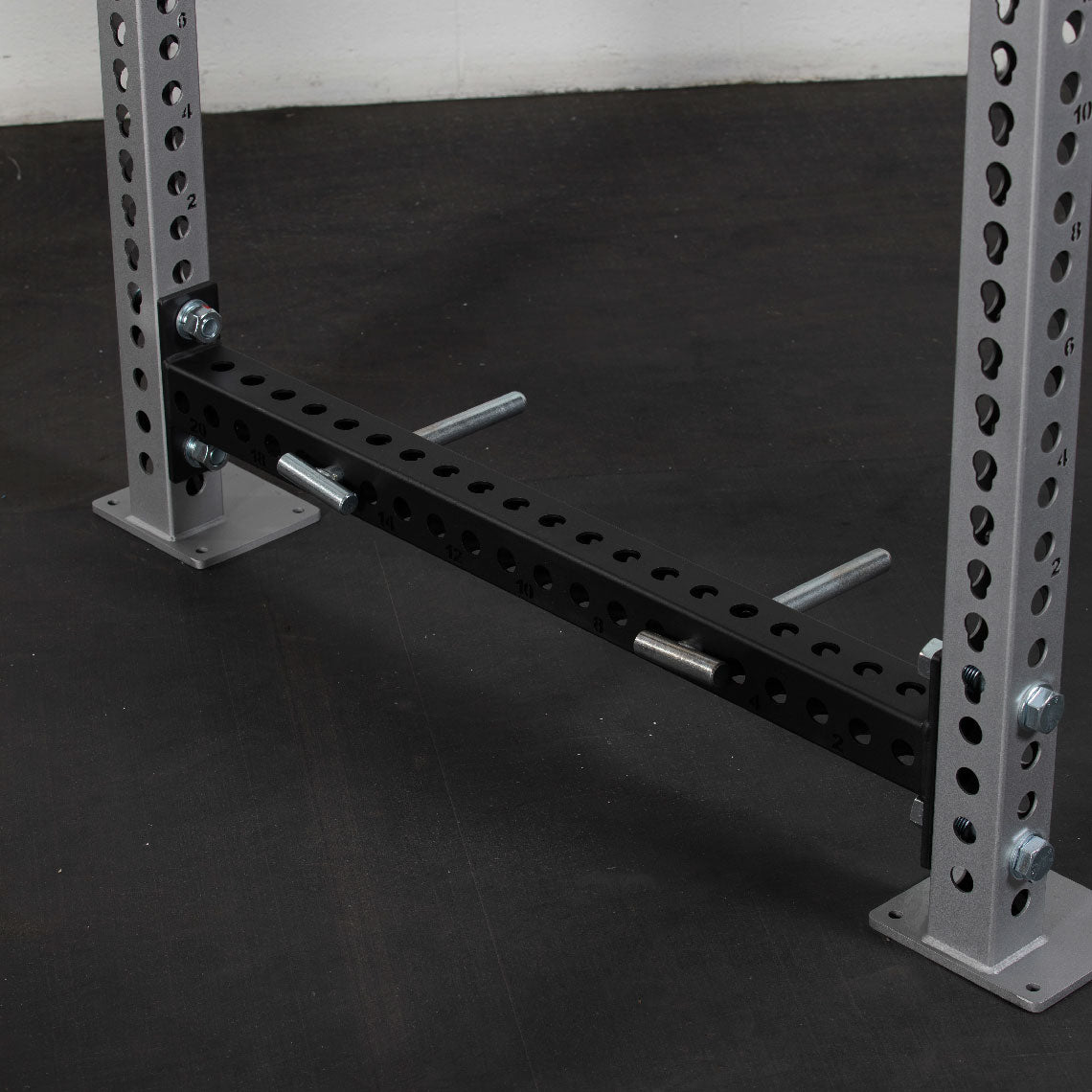 TITAN Series Power Rack - Bolt Down Options | Silver / Crossmember Nameplate / Sandwich J-Hooks - view 170