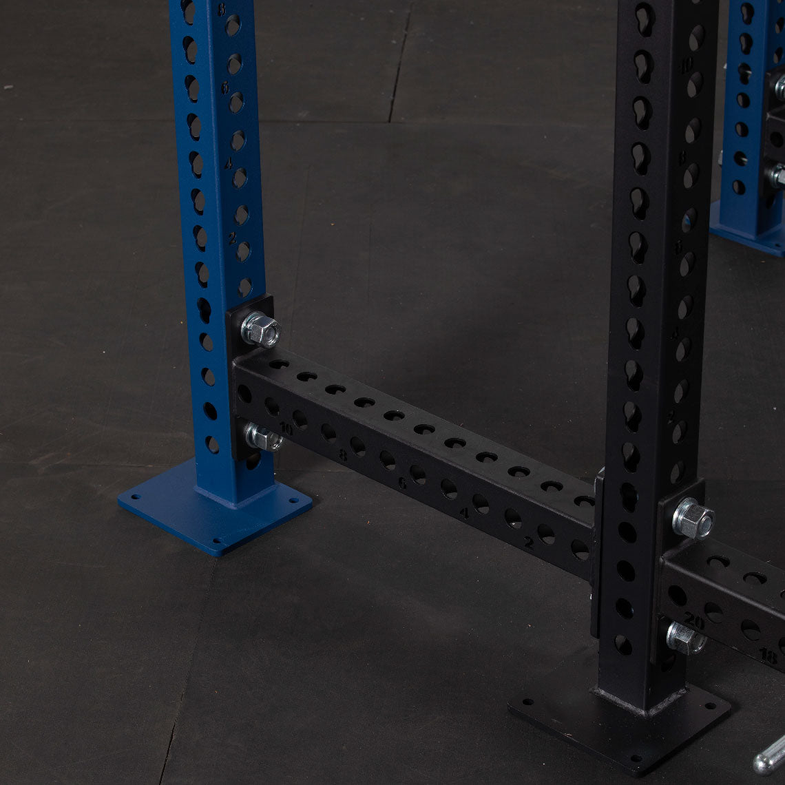 TITAN Series 24" Extension Kit - Extension Color: Navy - Extension Height: 100" - Crossmember: 1.25" Pull-Up Bar | Navy / 100" / 1.25" Pull-Up Bar