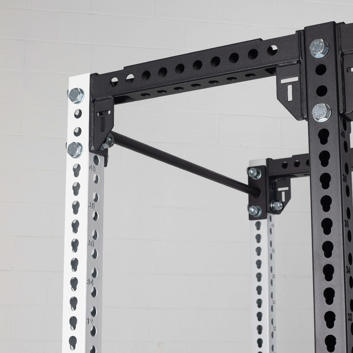 TITAN Series 24" Extension Kit - Extension Color: White - Extension Height: 100" - Crossmember: 1.25" Pull-Up Bar | White / 100" / 1.25" Pull-Up Bar