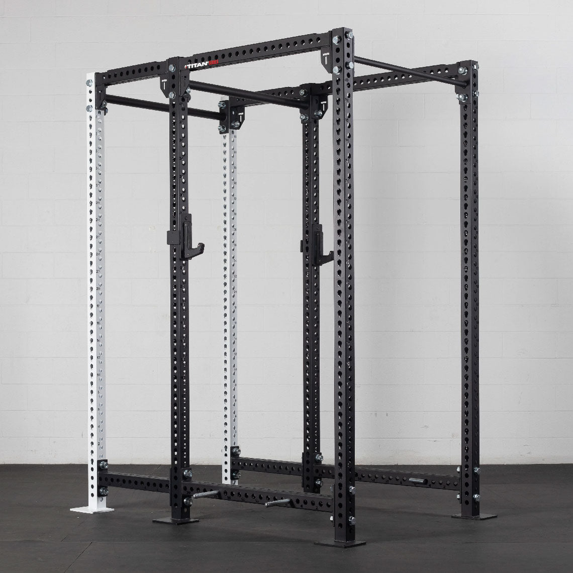 TITAN Series 24" Extension Kit - Extension Color: White - Extension Height: 100" - Crossmember: 2" Fat Pull-Up Bar | White / 100" / 2" Fat Pull-Up Bar