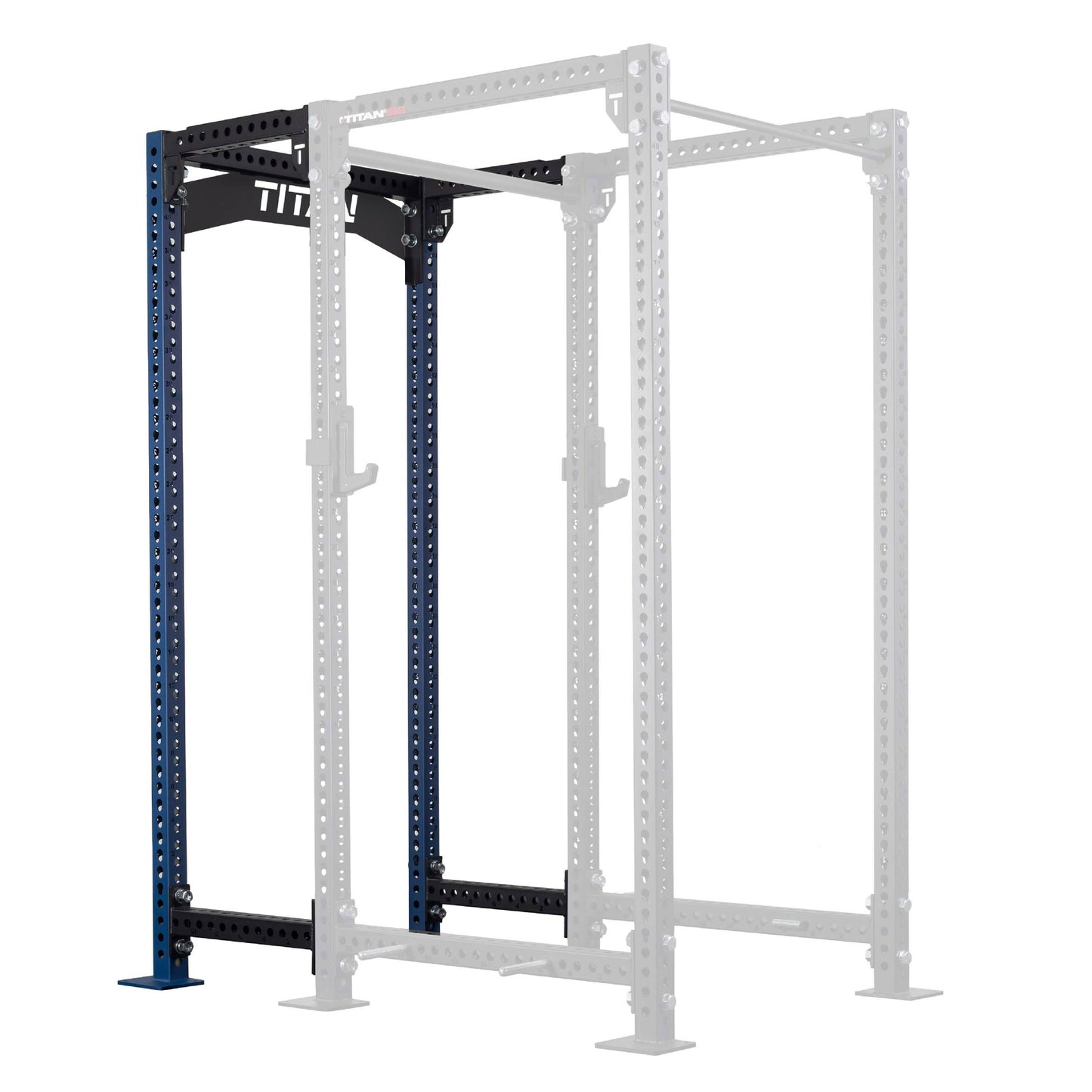 TITAN Series 24" Extension Kit - Extension Color: Navy - Extension Height: 100" - Crossmember: Crossmember Nameplate | Navy / 100" / Crossmember Nameplate - view 75